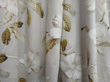 Load image into Gallery viewer, Cream with green &amp; white florals, lined &amp; I/L, 3721b
