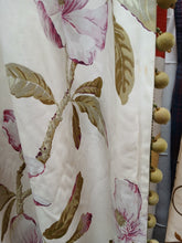 Load image into Gallery viewer, Cream with pink &amp; green florals,lined &amp; I/L,3630f
