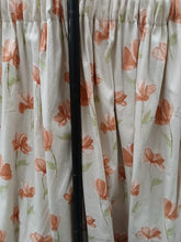 Load image into Gallery viewer, Beige with peach florals, lined, 3737c
